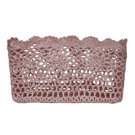 نوفا هوم "Threadlet" سلة كروشيه قطن - وردي - نوفا هوم - Image 3