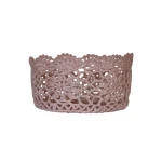 Nova Home "Knotbox" Cotton Crochet Basket - Rose - Nova Home