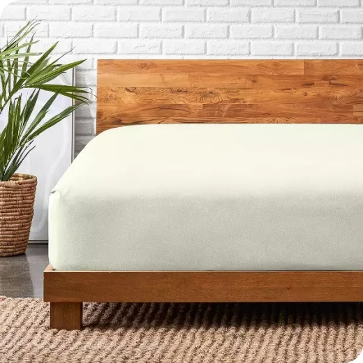 نوفا هوم Cotton Warm طقم شرشف مطاط شتوي قطن فلانيل دافئ - مجوز & مجوز كبير - 3 قطع - أوف وايت - نوفا هوم - Image 2