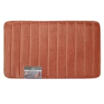 Nova Home Steps Memory Foam Non-Slip Bath Mat - 50x80 Cm - Rose - Nova Home