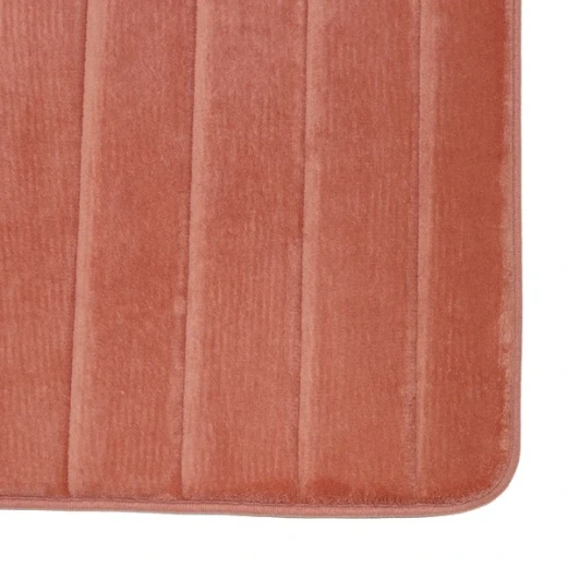 Nova Home Steps Memory Foam Non-Slip Bath Mat - 50x80 Cm - Rose - Nova Home - Image 5