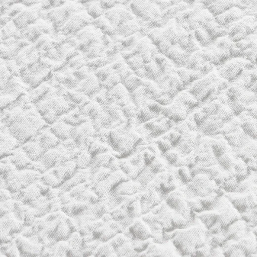 Nova Cottontex Textured Duvet Cover Set - 100% Cotton, 200 Thread  - 2 Pcs - King & Super King - White - Nova Home - Image 6