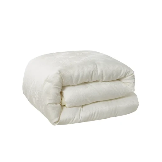 Nova Home Baroque Jacquard Comforter Set - King & Super King - 7 Pcs - Ivory - Nova Home - Image 3