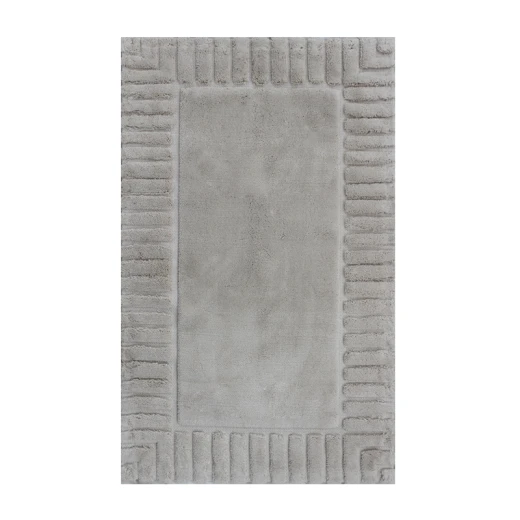 Nova Home Lasan Cotton Bath Rug - 60x100 Cm - Beige Nova Home Lasan Cotton Bath Rug - 60x100 Cm - Beige