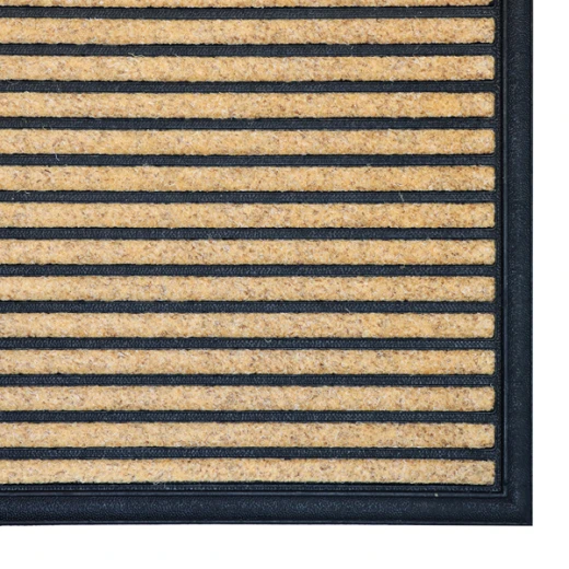 نوفا هوم Lini دعاسة مدخل بخلفية مطاط - 60x90 سم - بني - نوفا هوم - Image 3
