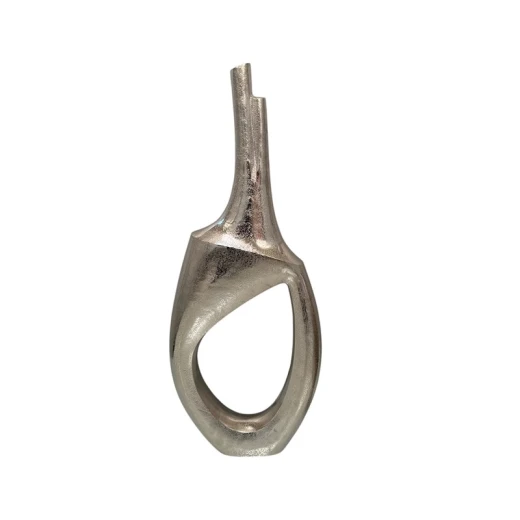Weva Small Nickel Rough Vase "Sleek Vue" - Weva - Image 2