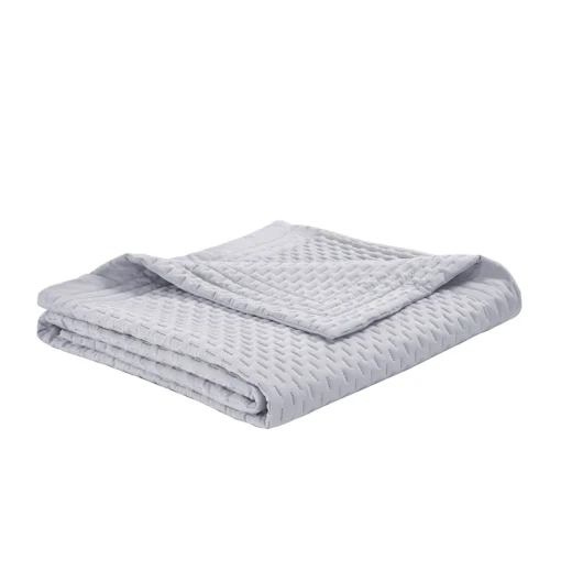 Nova Home Sonic Pre Washed Summer Bed Spread Set - King & Super King - 4 Pcs - Grey - Nova Home - Image 6