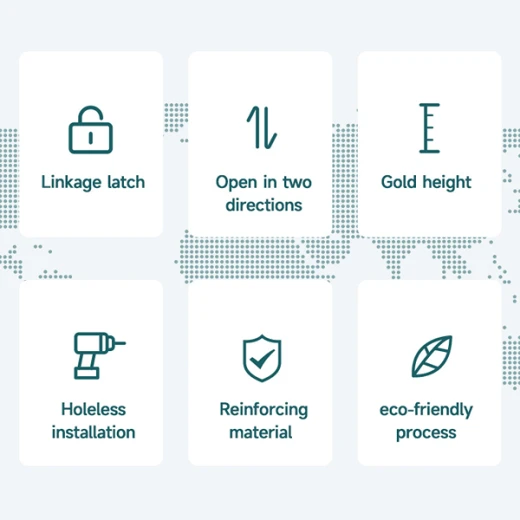 نوفا هوم Securex وصلة لحاجز أمان الأبواب والدرج - 7 سم - أبيض - نوفا هوم - Image 4