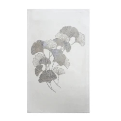 نوفا هوم "Walen" أرضية حمام قطن - 70x120 سم - بيج/فضي