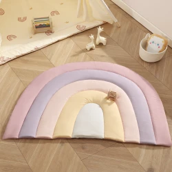 Nova Home Rainelle Kids Play Mat - 75x100 Cm - Pink