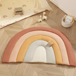 Nova Home Rainelle Kids Play Mat - 75x100 Cm - Terra
