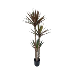 Nova Home Yucca Artificial Tree with Pot – 120 Cm – Green