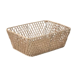 Weva Drima Paper Woven Storage Basket - Small – Natural