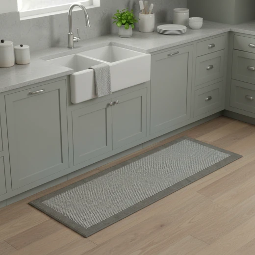 نوفا هوم "Super Chef Graphite" أرضية مطبخ – 60x180 سم – رمادي فاتح - نوفا هوم - Image 9