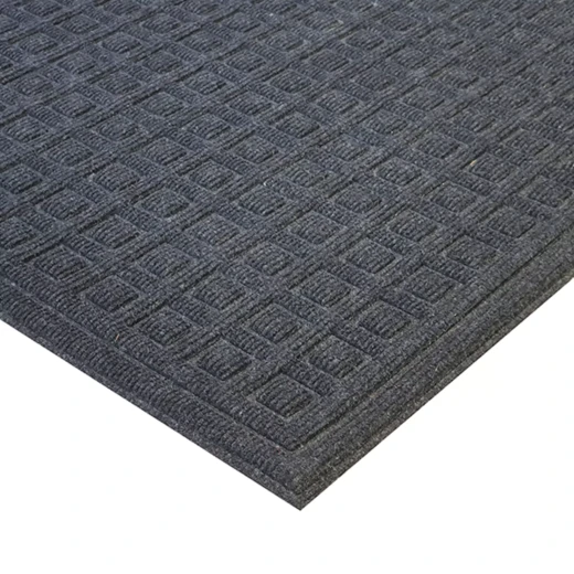 نوفا هوم "Blocks" دعاسة مدخل بخلفية مطاط - 45x75 سم - رمادي داكن - نوفا هوم - Image 2