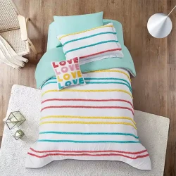 Nova Home "Haisley" Kid's Comforter Set - 7 Pcs - Queen - Pink