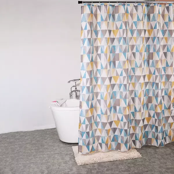 ويفا "Triangular" ستارة حمام ضد الماء - 240x200 سم - متعدد الألوان - ويفا