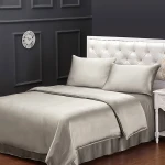Lilysilk Plain Duvet Cover - 260X220 Cm - Silver - Lilysilk