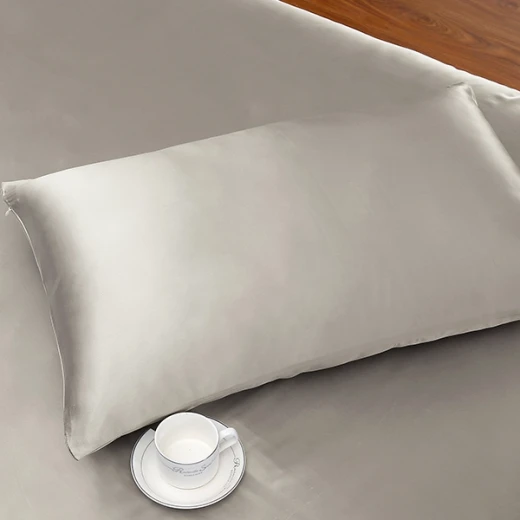 Lilysilk Plain Duvet Cover - 260X220 Cm - Silver - Lilysilk - Image 4