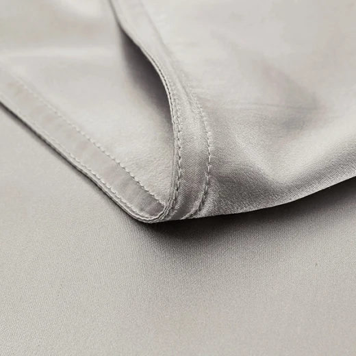 Lilysilk Plain Duvet Cover - 260X220 Cm - Silver - Lilysilk - Image 2
