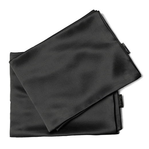 Lilysilk Plain Fitted Sheet - King & Super King - 3Pcs - Black - Lilysilk - Image 11