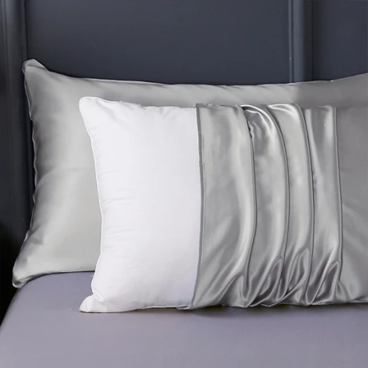 Lilysilk Plain Fitted Sheet - King & Super King - 3Pcs - Silver - Lilysilk - Image 2