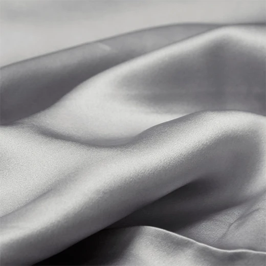 Lilysilk Plain Fitted Sheet - King & Super King - 3Pcs - Silver - Lilysilk - Image 11