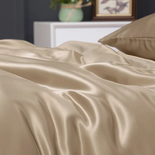 Lilysilk Plain Duvet Cover - 260X220 CM - Taupe - Lilysilk - Image 3
