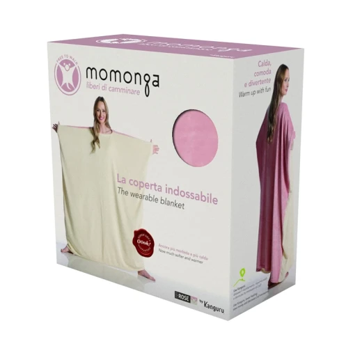 كانجرو Momonga Rose حرام اللبس - 120 سم - وردي & أيفوري - كانغرو - Image 4