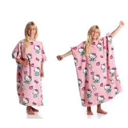 Kanguru Momonga Hello Kitty Kids' Wearable Blanket - 80x90 Cm - Pink