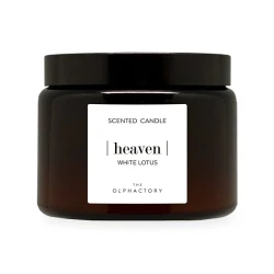 Ambientair Scented Candle The Olphactory - 40 Hours - 360 Gm - White Lotus