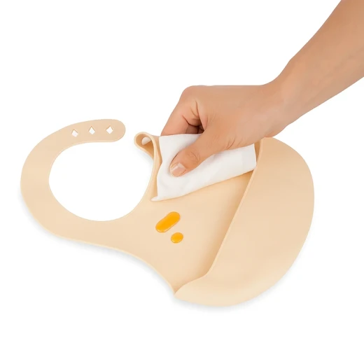 Babyjem Silicon Feeding Set - Ecru (Beige) - BabyJem - Image 7
