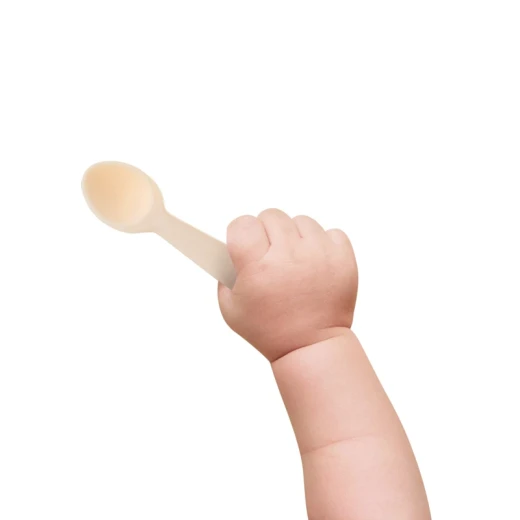 Babyjem Silicon Feeding Set - Ecru (Beige) - BabyJem - Image 8