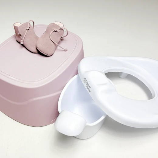 DiaperChamp Multiuse Potty  3-in-1 – Pink - diaper champ - Image 4