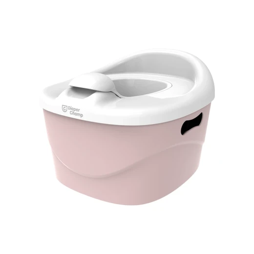 DiaperChamp Multiuse Potty  3-in-1 – Pink - diaper champ - Image 2