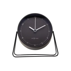 Nextime Berlin Metal Wall Clock - 40 Cm - Black