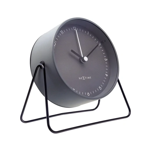 Nextime "Berlin L" Metal Wall Clock - 40 Cm - Grey - Nextime - Image 2