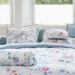 PIP Studio Flower Festival Filled Cushion – 22x70 cm – White