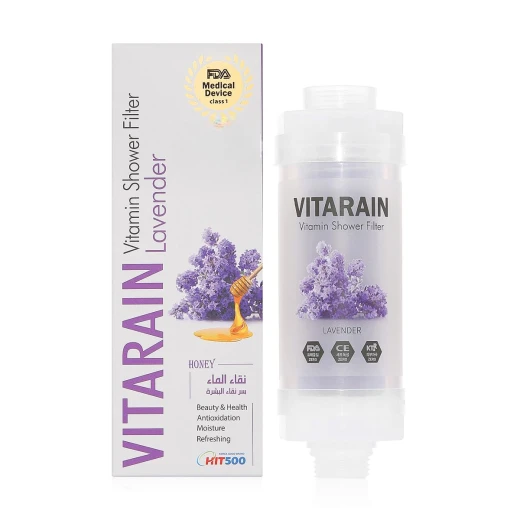 Vitarain Korean Vitamin Shower Filter, Lavender - Vitarain - Image 3