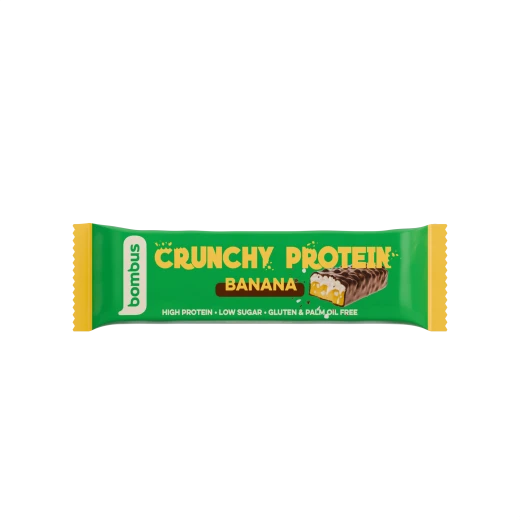 Bombus Crunchy Protein Bar Banana 50g