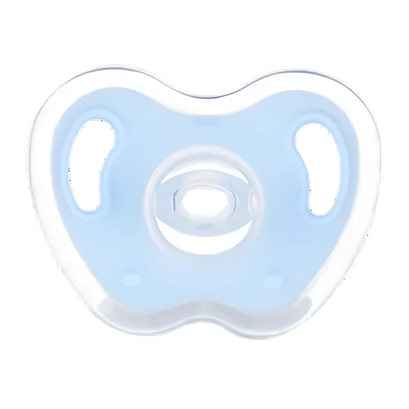 aBaby, Full Silicone Pacifier, Blue color, 0m+, 1 piece - aBaby