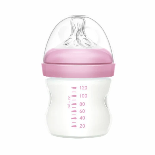 aBaby, Borosilicate Glass Baby Natural Feeding Bottle, (0m+, 120ml/4oz) - aBaby - Image 6