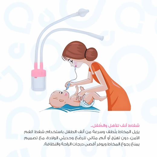 aBaby Baby & Mom Nasal Aspirator (0m+, Mouth Suction) - aBaby - Image 3