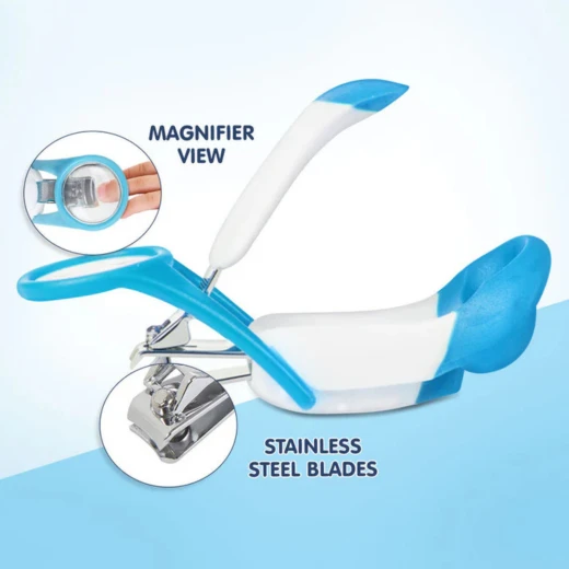 aBaby Baby Nail Clipper with Magnifier – Safe & Precise Infant Nail Care - aBaby - Image 3