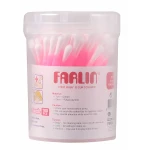 Farlin - Paper-Stem Cotton Buds 100 pieces, زهري - فارلين