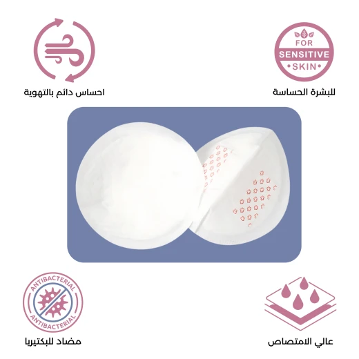 aBaby Ultra Thin Breast Pad, 1 Pack, 30 Pieces - aBaby - Image 3