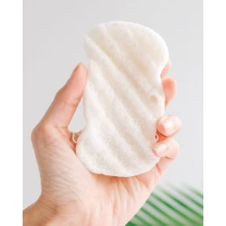 aBaby Natural Konjac Baby Sponge 100% Plant-Based – Gentle Cleansing Sponge for Newborn & Sensitive Skin – Deep Clean & Natural Hydration – 1 Piece