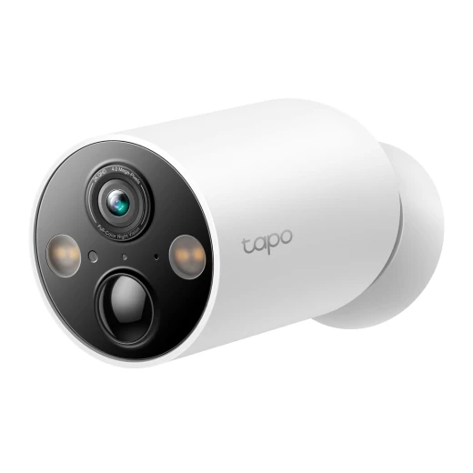 كاميرا المراقبة الخارجية Tapo C425 اللاسلكية – بدقة 2K QHD (4 ميجابكسل)، تعمل بالبطارية مع عمر يصل إلى 300 يوم، زاوية رؤية عريضة جدًا 150°، رؤية ليلية ملونة، كشف ذكي بالذكاء الاصطناعي، وصوت ثنائي الاتجاه.