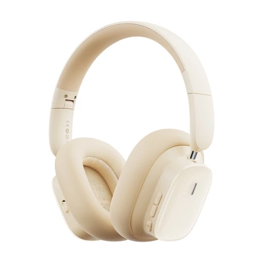 Baseus Bowie H1i Noise-Cancellation Wireless Headphones Stellar White - Baseus - Image 2