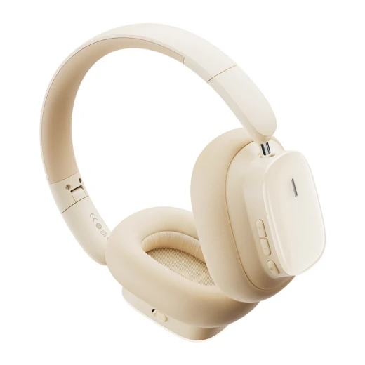 Baseus Bowie H1i Noise-Cancellation Wireless Headphones Stellar White - Baseus - Image 4